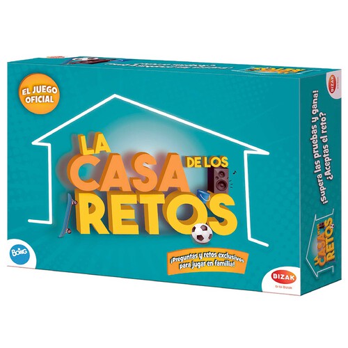 Alcampo Juego La Casa De Los Retos Bizak 35001923 BIZAK La Casa De