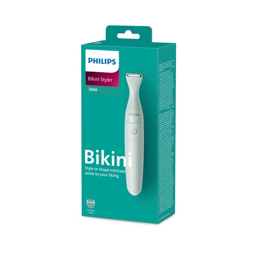 Afeitadora PHILIPS Bikini Trimer BRT398/15, peine-guía ajustable