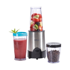 Batidora de vaso QILIVE Q.5779, 240W, 6 vasos incluidos.