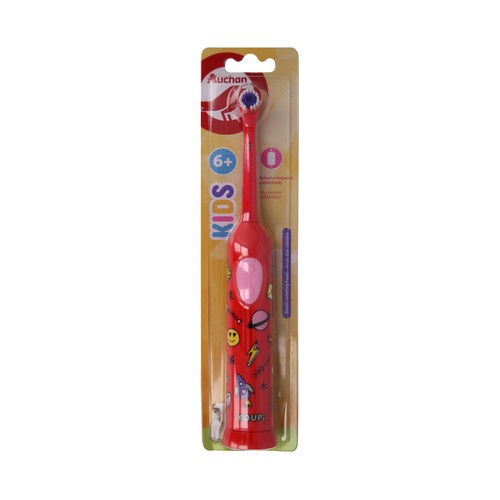 PRODUCTO ALCAMPO Cepillo de dientes infantil (+ 6 años) a pilas, con filamentos suaves y cabezal giratorio PRODUCTO ALCAMPO.