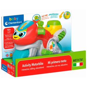 Imagen de Marcial, Moto Mundial Mi primera Moto con sonidos +10 Meses, Baby CLEMENTONI