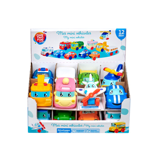 Mini vehículos en modelos surtidos ONE TWO FUN ALCAMPO +12 meses