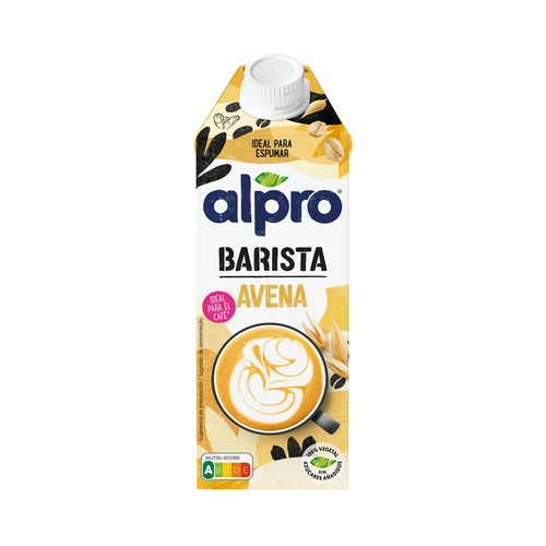 ALPRO Barista Bebida vegetal de avena, especial para café 750 ml.