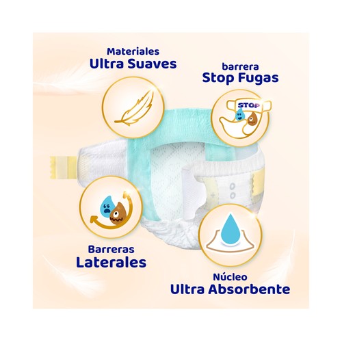 DODOT Sensitive Pañales talla 3 (6-10 kg) 56 uds.