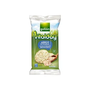 GULLÓN VITALDAY Tortitas de arroz integral 115,2 g.