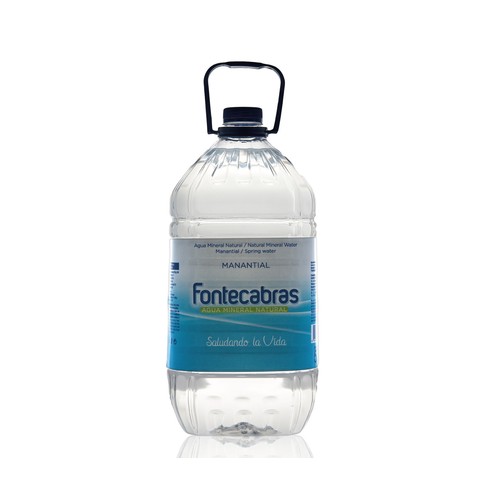 FONTECABRAS Agua mineral garrafa de 5 l.