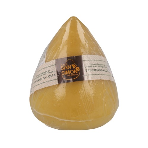 SAN SIMÓN Queso curado ahumado curado con abedul SAN SIMON 550 g.