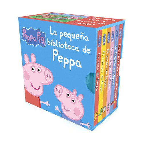Peppa Pig. Mi pequeña biblioteca, HASBRO.