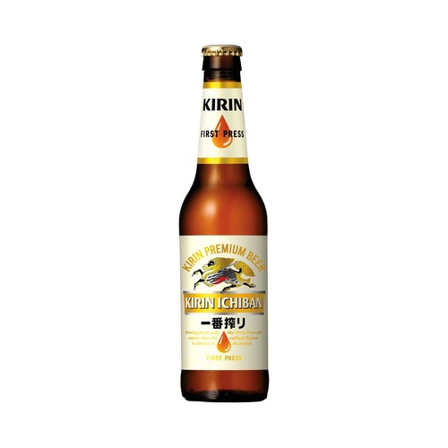 Cerveza Japonesa de Importación KIRIN ICHIBAN Botella 33 Centilitros