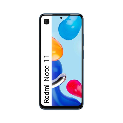 XIAOMI Redmi Note 11 azul ocaso, 128GB + 4GB Ram, pantalla 16,3cm(6,43).