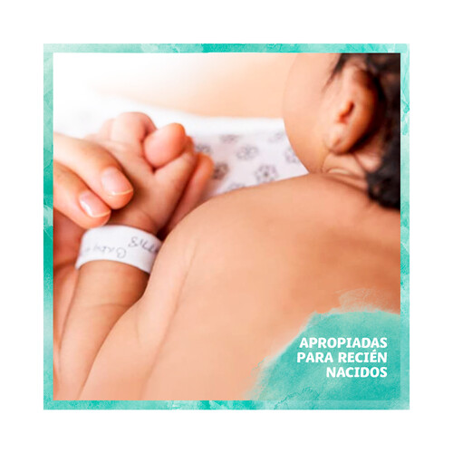 DODOT Toallitas húmedas para bebé con fibras 100% de origen vegetal DODOT Cuidado total aqua 48 uds.