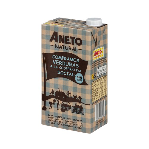 ANETO Natural Caldo de pescado y verduras ecológicas 1 l.