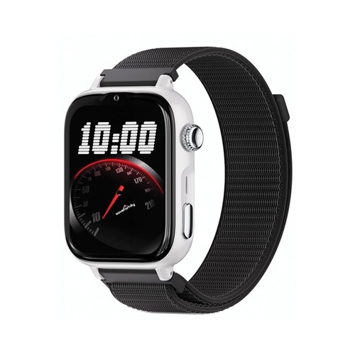 Smartwatch SAVEFAMILY SaveWatch Plus 2, Esfera Plata, Correa de Tela Black".