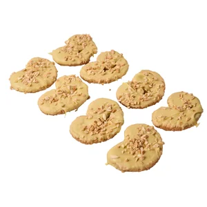 Palmerita con pistacho  y crocanti 8 uds, 250 g.