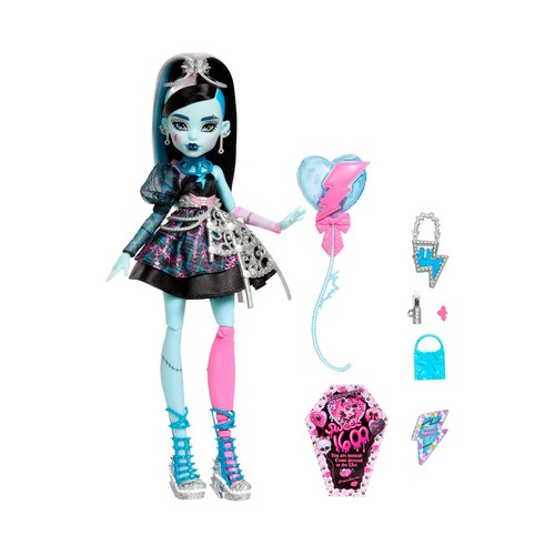 MONSTER HIGH Scary Sweet Birthday Muñeca Frankie Stein +4 Años