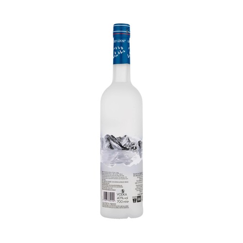 GREY GOOSE Vodka blanco premium destilado y embotellado en Francia botella 70 cl.