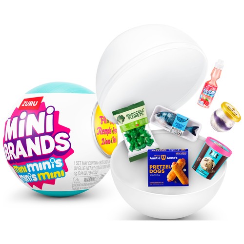ZURU Cápsula Sorpresa Coleccionable Mini Brands, Fill the Fridge Serie 1 +3 Años