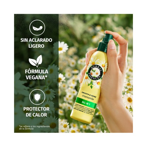 HERBAL ESSENCES All in 1 Acondicionador ligero sin aclarado con camomila 145 ml.