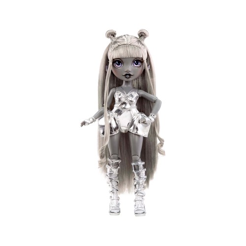 Muñeca blanco y negro Luna Madison con accesorios, RAINBOW HIGH Shadow.