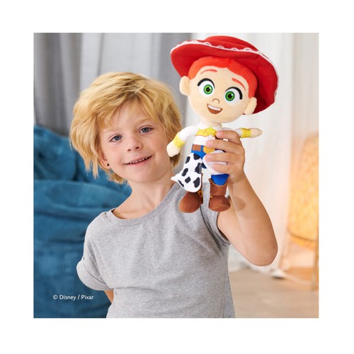 Peluche 25cm Jessie, Toy Story 5 Pixar, suave y detallado. SIMBA.