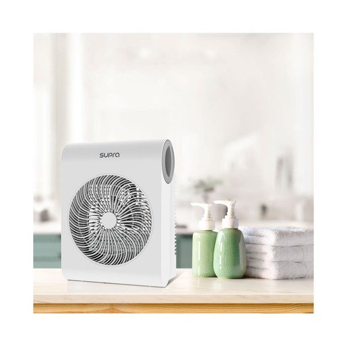 Calefactor  SUPRA SB2500, potencia de 2500W, apto para baño.