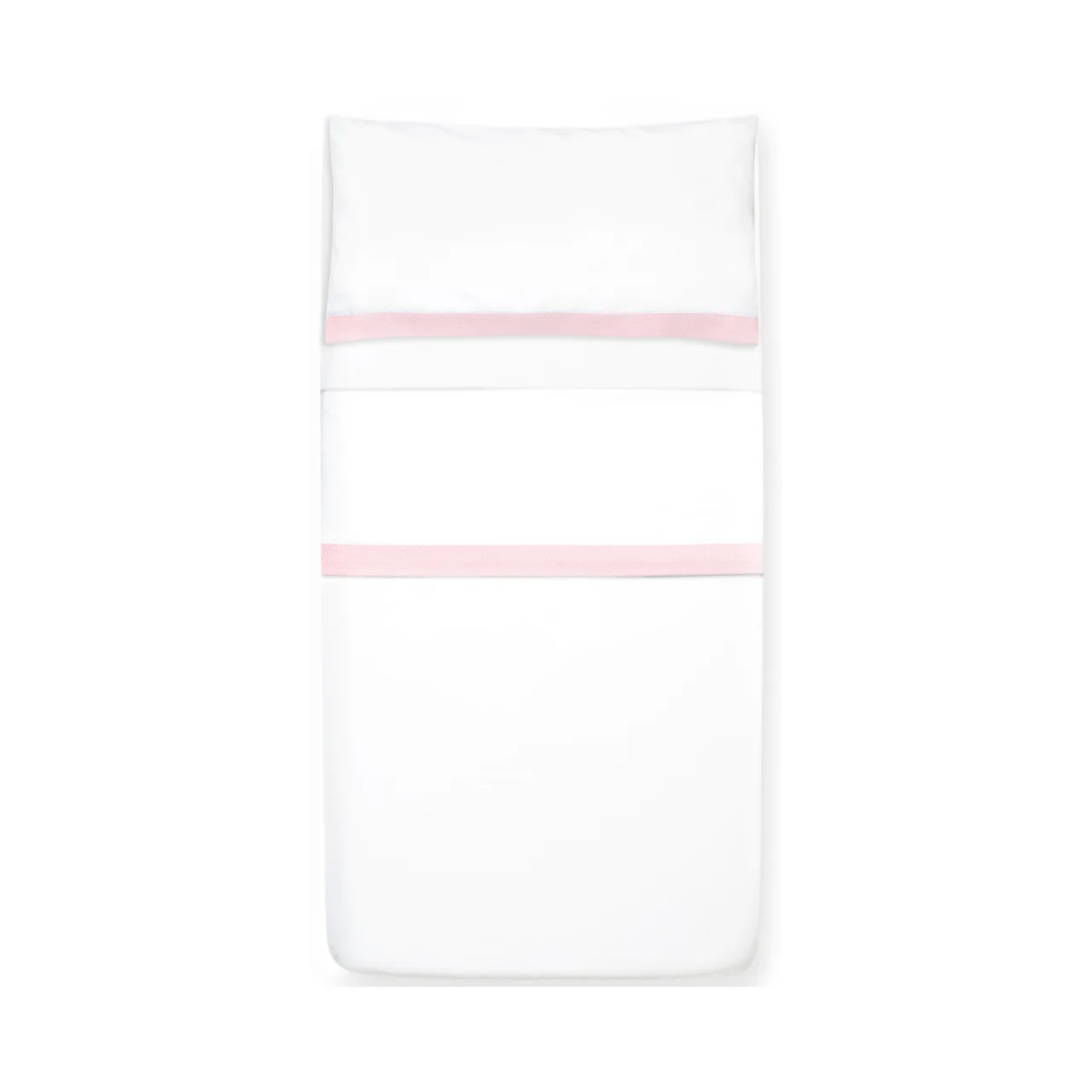 Tríptico para cuna básico azul y rosa