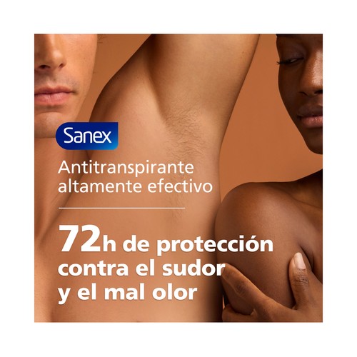 SANEX Dermo+ active freshness Desodorante roll on para mujer antitranspirante hasta 72 horas 50 ml.