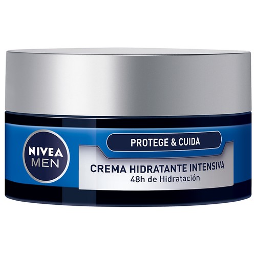 NIVEA Men protege & cuida Crema para hombre con aloe vera y acción hidratante intensiva 50 ml.