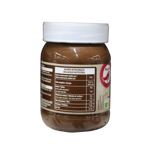 PRODUCTO ALCAMPO Crema de avellanas con cacao PRODUCTO ALCAMPO 400 g.