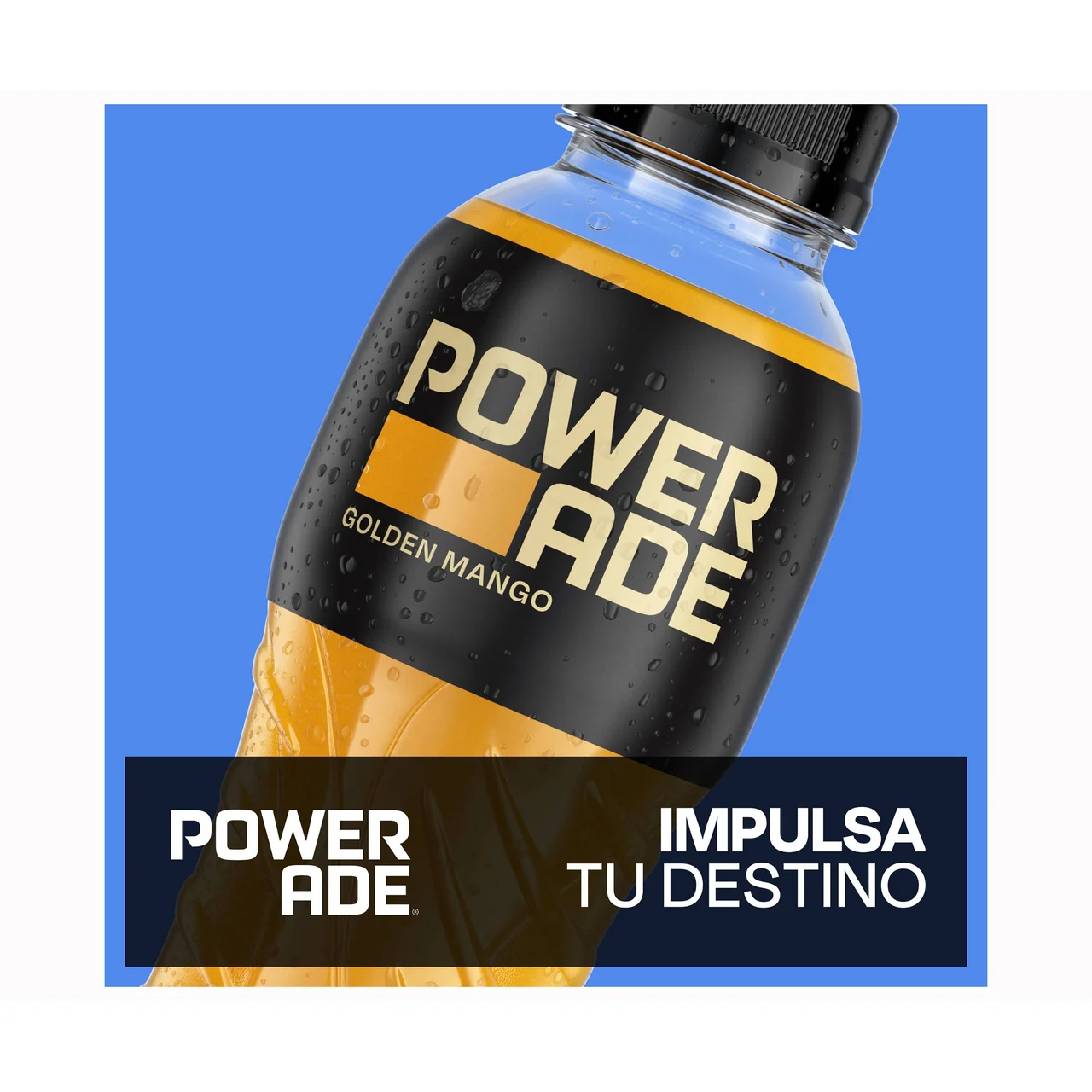 Bebida deportiva golden mango botella 500 ml.