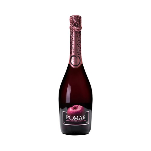 POMAR Sidra espumosa rosada botella 75 cl.