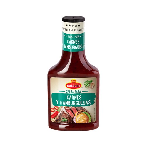 ROLESKI Salsa de tomate para carnes y hamburguesas 370 g
