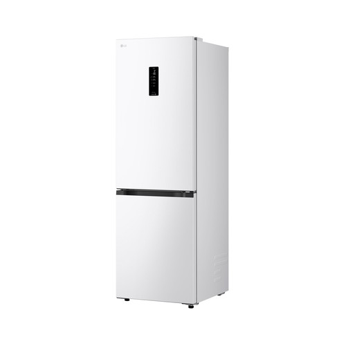 Frigorífico combi 186cm LG GBBSJ11DSW blanco NO FROST, clasificación energética: D, H: 186cm, A: 59,7cm, F: 67,5cm, capacidad total: 333L.