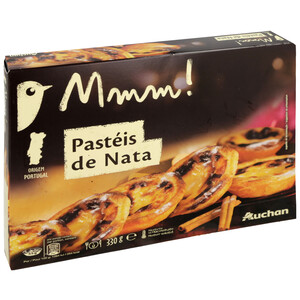 ALCAMPO GOURMET Pasteles de nata, tipo pastel de Belén ALCAMPO GOURMET 6 uds.