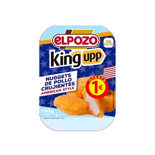 ELPOZO Nuggets de pollo 100 g.
