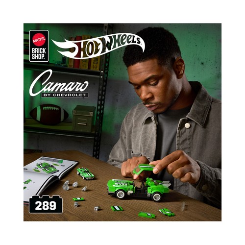 Coche de juguete Camaro by Chevrolet Speed Series, Coleccionable adulto, 289 pcs +10 Años, Hot Wheels MATTEL
