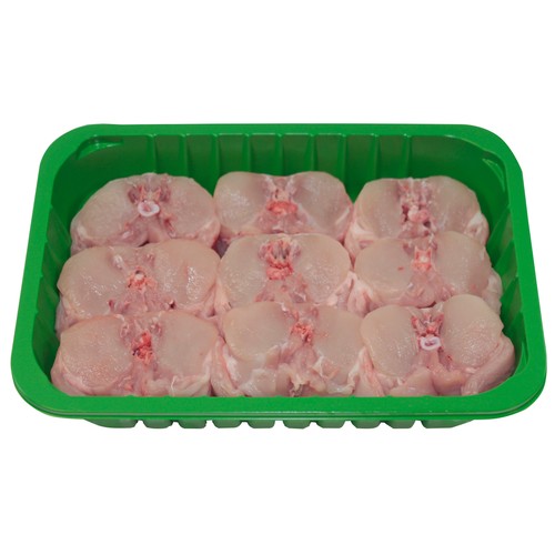 COREN Bandeja de chuletas de conejo.