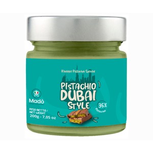 Imagen de MADO Crema de pistacho Dubai Style 200 g.