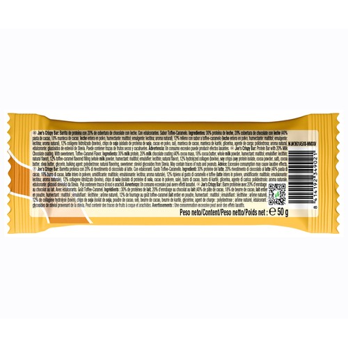 WEIDER Barrita proteica café y caramelo 50 g.