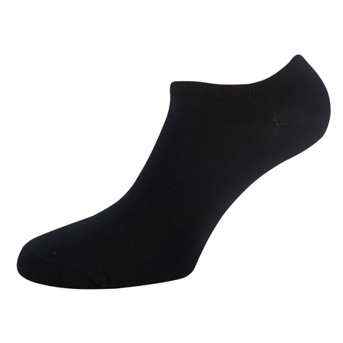 Pack de 3 pares de calcetines tobilleros para hombre, POMPEA, color negro, talla 39/42.