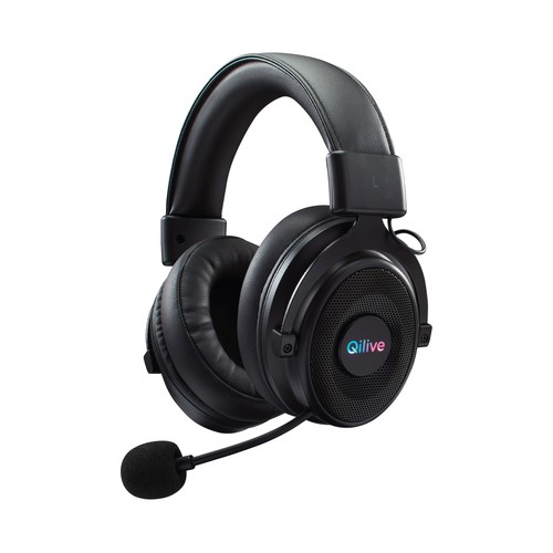 Auriculares bluetooth tipo diadema QILIVE Q.3406, BLUETOOTH, con micrófono