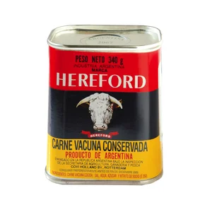 HAREFORD Carne de vacuno lata de 340 g.