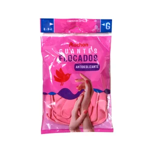 PRODUCTO ALCAMPO Guantes de látex y algodón flocado talla grande 8-8 1/2 PRODUCTO ALCAMPO 1 par