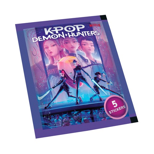 K-POP Demon Hunters, Sobre 5 stickers, BIZAK.