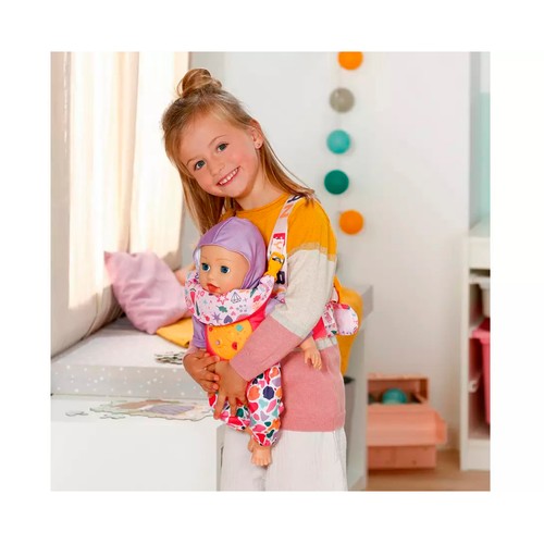 BABY BORN Porta bebés Baby Carrier Pinplay + 3 Años