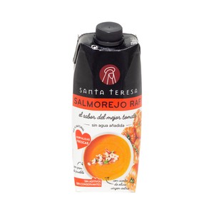 Imagen de SANTA TERESA Salmorejo elaborado con tomates Raf y pan de pueblo SANTA TERESA 500 ml.