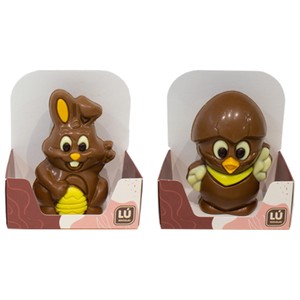 Figuritas de Pascua de chocolate con leche 60 g.