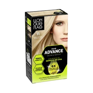 LLONGUERAS Color advance tono 11 rubio natural extra claro Coloración capilar permanente (tinte de pelo).