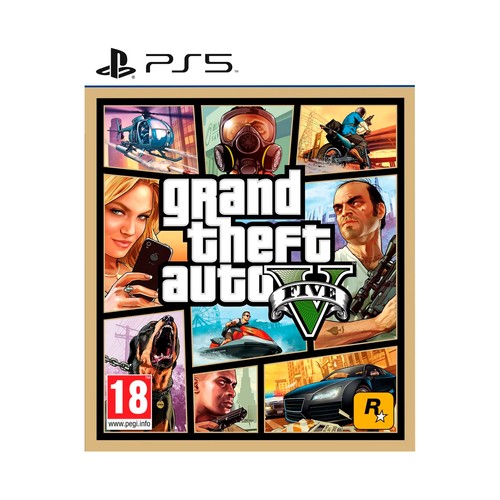 GTA V, PS5, PEGI +18