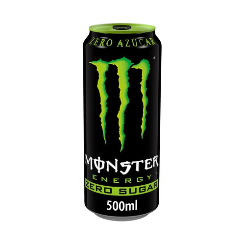 MONSTER Energy Zero Sugar Bebida energética zero azúcares lata 500 ml.